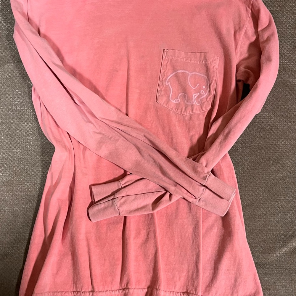 Comfort Colors Pink Long Sleeve Shirt
